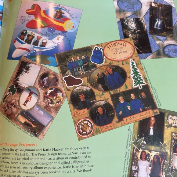 Paper Pizazz Scrapbook Sheets Lot of Vacation Acid Free Pages 11 3/4 X 12 - Picture 4 of 13